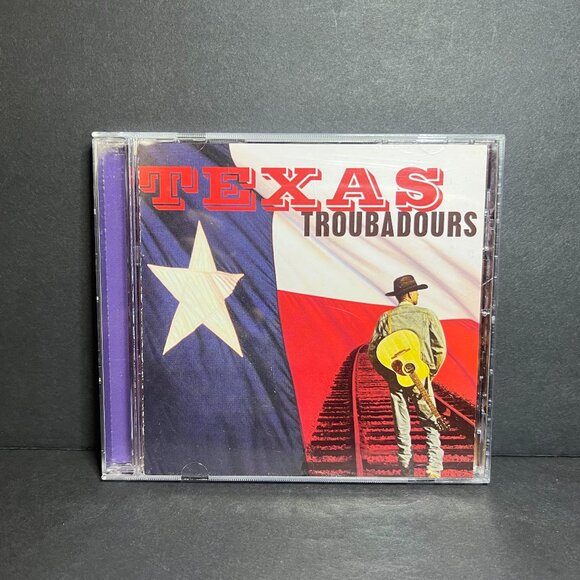 Texas Troubadours 2006 Willie Nelson, Kenny Rogers & More Country Music Album CD - Picture 1 of 4